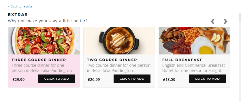 Three course Dinner